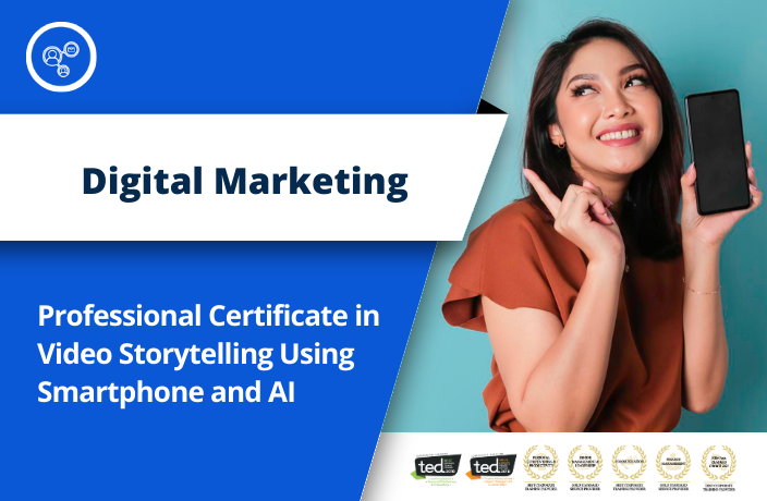 Professional Certification in Smartphone Video Storytelling Online Course (Virtual)